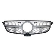 Grill Diamant Look Silber mit 360 Kamera Mercedes GLE Coupe C292 AMG