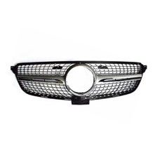 Grill Diamant Look Silber Chrom Mercedes GLE Coupe C292 AMG