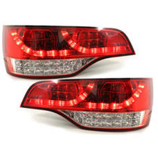 LED Rückleuchten Audi Q7 Rot / Klar