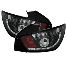 LED Rückleuchten Seat Ibiza 6J Schwarz