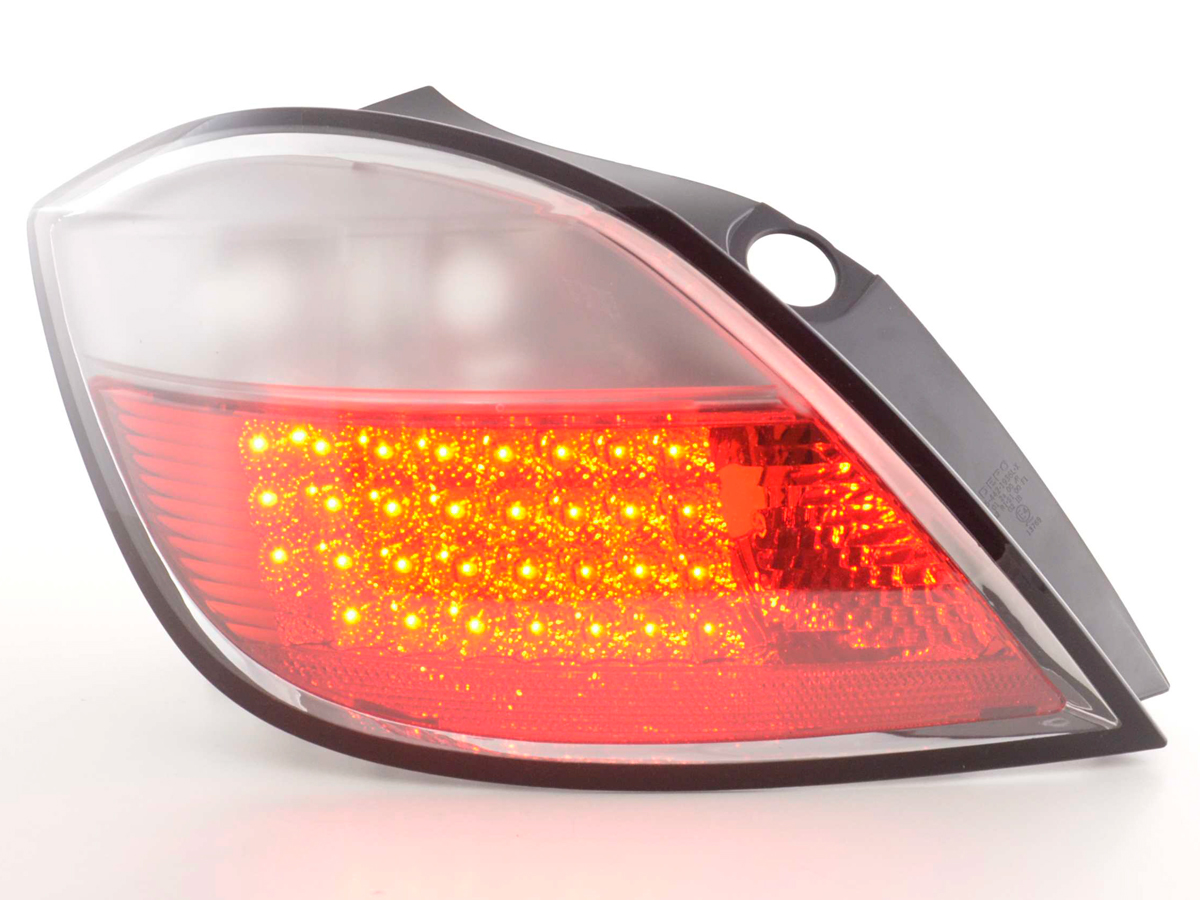 LED Rückleuchten Opel Astra H Rot