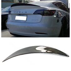 Heckspoiler P-Typ Carbon Glanz Tesla Model 3 Tuning Performance Hecklippe