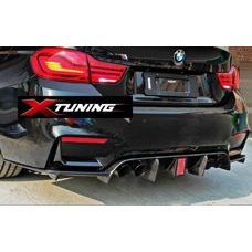 Diffusor CR-Type mit LED Beleuchtung Carbon BMW M3 F80 M4 F82 F83 Diffuser