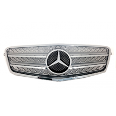 Grill / Sportgrill Mercedes W212 Silber