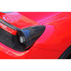 Rückleuchten Cover Carbon Ferrari 458 Italia