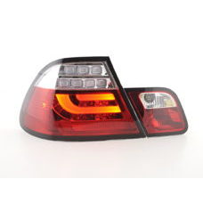 Rückleuchten E46 LED LightBar Rot BMW Coupe