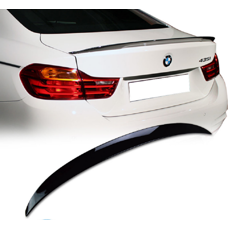 Heckspoiler P Typ Schwarz Glanz Premium Quality BMW 4er Coupe F32 Performance Hecklippe