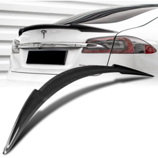 Heckspoiler V-Typ Carbon Tesla Model S Tuning Hecklippe