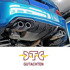 Diffusor P-Type Carbon mit DTC CH-Gutachten Performance Type BMW M2 F87 Heckdiffuser