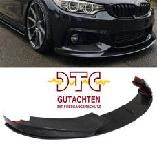 Frontspoiler P-Type Carbon CH-GUTACHTEN DTC FUSSGÄNGERSCHUTZ BMW 4er F32 F33 F36 M-Paket Frontlippe