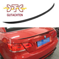 Heckspoiler M-Typ mit DTC CH-Gutachten Carbon BMW E93 3er Cabrio M3 Hecklippe