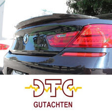 Heckspoiler Carbon V-Type mit DTC CH-Gutachten BMW 6er F13 F06 M6 650i 640i 640d Hecklippe