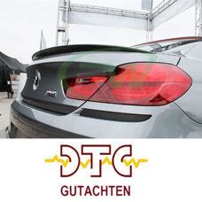 Heckspoiler Carbon Performance mit DTC CH-Gutachten Type BMW F13 F06 M6 650i 640i