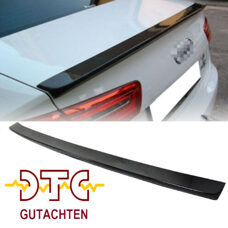 Heckspoiler A Look Schwarz Glanz mit DTC CH-Gutachten lackiert Audi A6 S6 C7 4G
