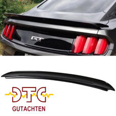 Heckspoiler Track Pack mit CH-Gutachten Schwarz Glanz Ford Mustang 2015-2023 V6 V8