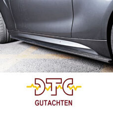 Schweller D-Type Carbon mit DTC CH-Gutachten BMW M2 F87 Seitenschweller