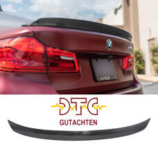 Heckspoiler D-Typ Carbon Mit DTC CH-Gutachten BMW 5er G30 M5 F90 Hecklippe 3D Design