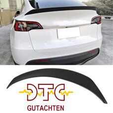 Heckspoiler A-Typ Mit DTC CH-Gutachten Schwarz Glanz Tesla Model Y Tuning Hecklippe