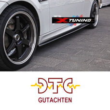 Schweller P-Type Carbon mit DTC CH-Gutachten BMW M3 E92 E93 Seitenschweller Skirts